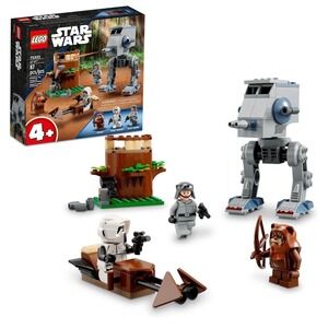 NWT/SEALED LEGO Star Wars AT-ST 75332 Wicket Ewok Scout Trooper 87 Pc